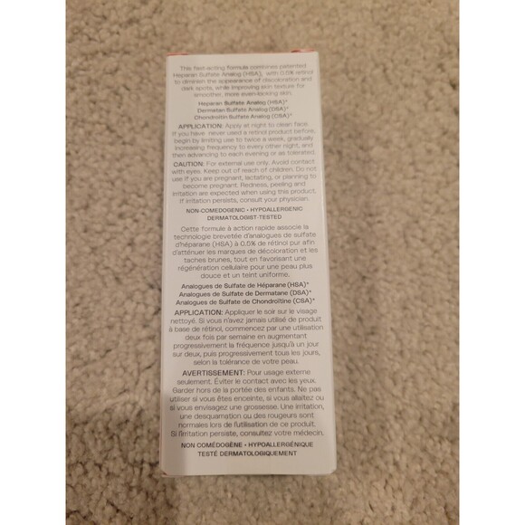 Sold_not For Sale Sente Even Tone Retinol Cream Full Size 1.0 fl oz/30ml - Picture 4 of 8